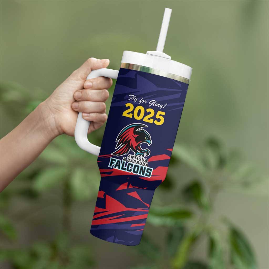 Caribbean Cricket Antigua and Barbuda Tumbler With Handle History Begins Now - Wonder Print Shop