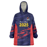 Caribbean Cricket Antigua and Barbuda Wearable Blanket Hoodie History Begins Now - Wonder Print Shop