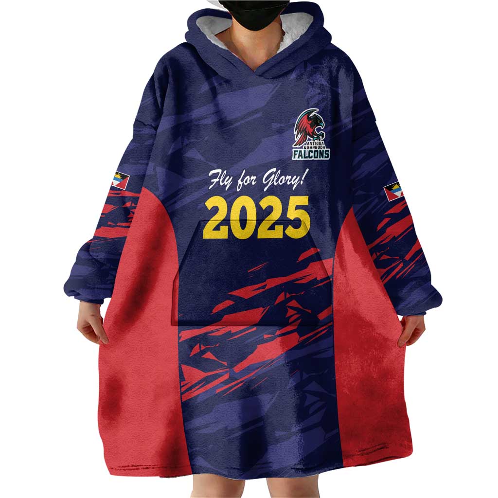 Caribbean Cricket Antigua and Barbuda Wearable Blanket Hoodie History Begins Now - Wonder Print Shop