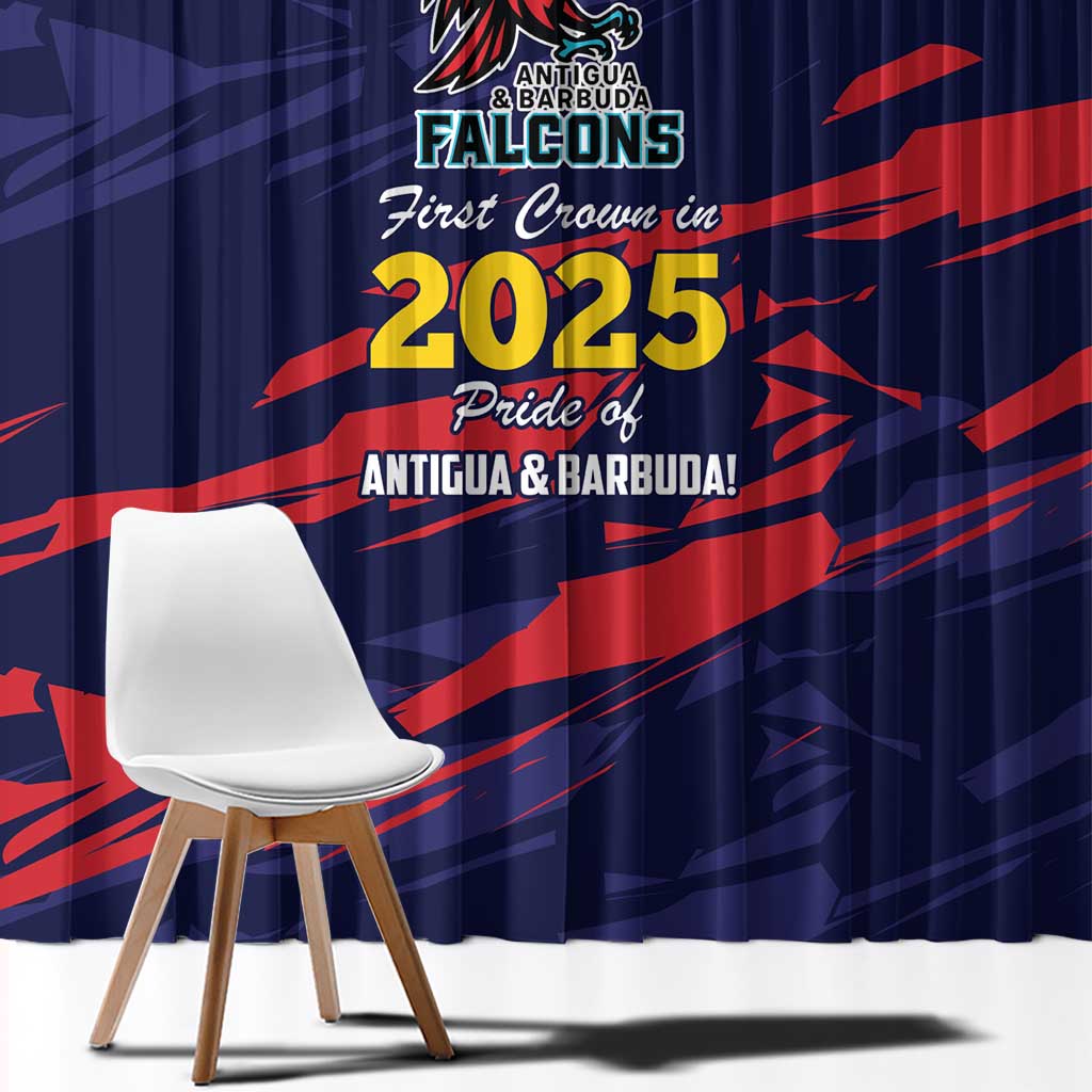 Caribbean Cricket Antigua and Barbuda Window Curtain History Begins Now - Wonder Print Shop