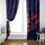 Caribbean Cricket Antigua and Barbuda Window Curtain History Begins Now - Wonder Print Shop