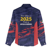 Caribbean Cricket Antigua and Barbuda Women Casual Shirt History Begins Now - Wonder Print Shop