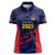 Caribbean Cricket Antigua and Barbuda Women Polo Shirt History Begins Now - Wonder Print Shop
