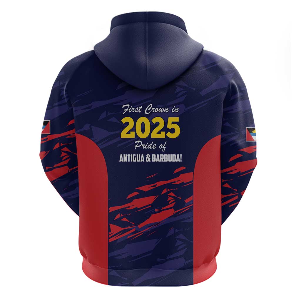 Caribbean Cricket Antigua and Barbuda Zip Hoodie History Begins Now - Wonder Print Shop