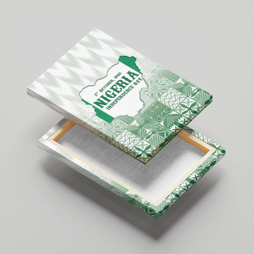 Proudly Nigerian Independence Day 1960 Canvas Wall Art