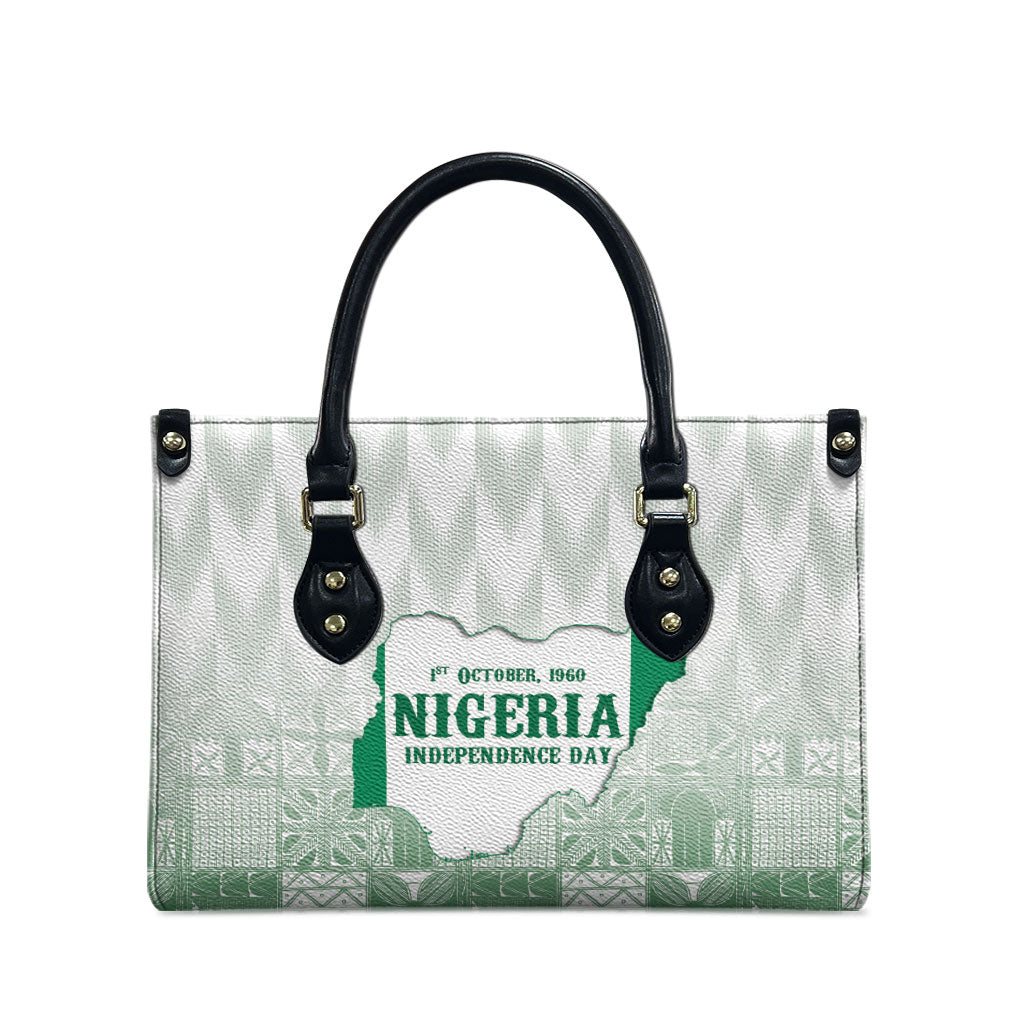 Proudly Nigerian Independence Day 1960 Leather Bag