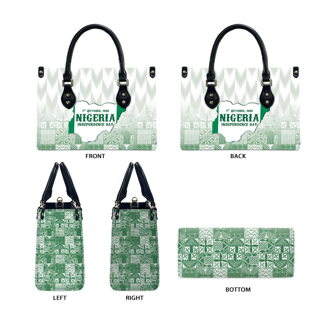 Proudly Nigerian Independence Day 1960 Leather Bag