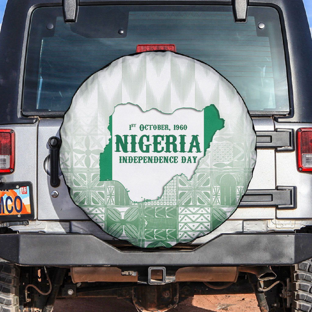 Proudly Nigerian Independence Day 1960 Spare Tire Cover