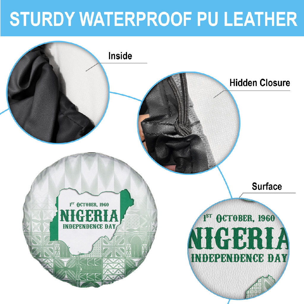 Proudly Nigerian Independence Day 1960 Spare Tire Cover