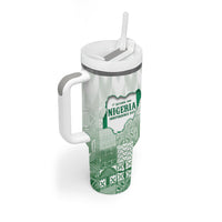 Proudly Nigerian Independence Day 1960 Personalized Tumbler With Handle