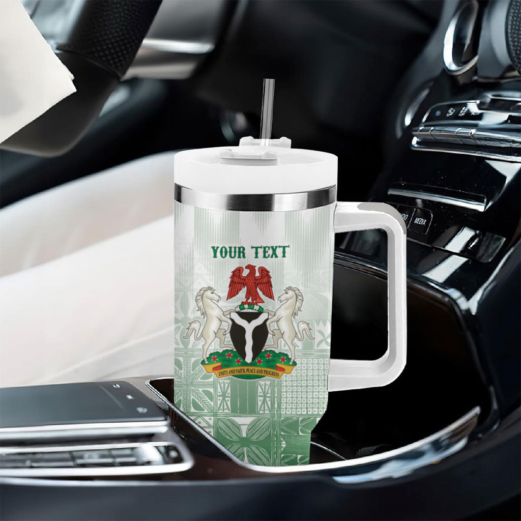 Proudly Nigerian Independence Day 1960 Personalized Tumbler With Handle