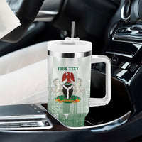 Proudly Nigerian Independence Day 1960 Personalized Tumbler With Handle