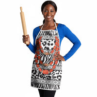 Nigeria Traditional Coral Bead Attire Apron African Tribal Element Wild Animal Skins