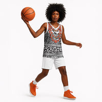 Nigeria Traditional Coral Bead Attire Basketball Jersey African Tribal Element Wild Animal Skins