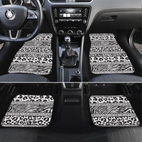 Nigeria Traditional Coral Bead Attire Car Mats African Tribal Element Wild Animal Skins