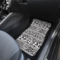 Nigeria Traditional Coral Bead Attire Car Mats African Tribal Element Wild Animal Skins