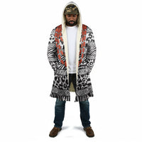 Nigeria Traditional Coral Bead Attire Cloak African Tribal Element Wild Animal Skins