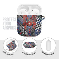 Nigeria Traditional Coral Bead Attire AirPods Case Tribal African Style
