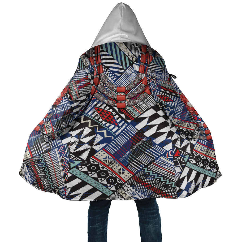 Nigeria Traditional Coral Bead Attire Cloak Tribal African Style