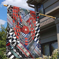 Nigeria Traditional Coral Bead Attire Garden Flag Tribal African Style