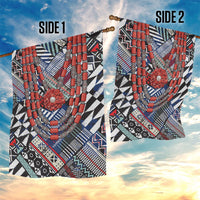 Nigeria Traditional Coral Bead Attire Garden Flag Tribal African Style