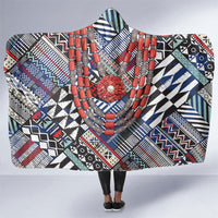 Nigeria Traditional Coral Bead Attire Hooded Blanket Tribal African Style