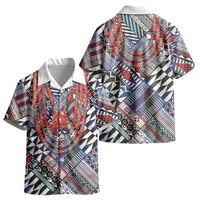 Nigeria Traditional Coral Bead Attire Kid Hawaiian Shirt Tribal African Style