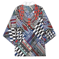 Nigeria Traditional Coral Bead Attire Kimono Tribal African Style