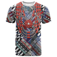 Nigeria Traditional Coral Bead Attire T shirt Tribal African Style