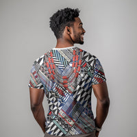 Nigeria Traditional Coral Bead Attire T shirt Tribal African Style