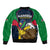 Namibia Rugby Sleeve Zip Bomber Jacket World Cup 2023 Eagle Mascot Come On Welwitschias - Wonder Print Shop