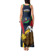 Namibia Rugby Tank Maxi Dress World Cup 2023 Eagle Mascot Come On Welwitschias - Wonder Print Shop