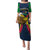 Custom Namibia Rugby Family Matching Puletasi Dress and Hawaiian Shirt World Cup 2023 Eagle Mascot Come On Welwitschias - Wonder Print Shop