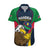 Custom Namibia Rugby Hawaiian Shirt World Cup 2023 Eagle Mascot Come On Welwitschias - Wonder Print Shop