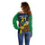 Custom Namibia Rugby Off Shoulder Sweater World Cup 2023 Eagle Mascot Come On Welwitschias - Wonder Print Shop