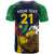 Custom Namibia Rugby T Shirt World Cup 2023 Eagle Mascot Come On Welwitschias - Wonder Print Shop