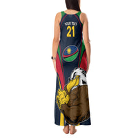 Custom Namibia Rugby Tank Maxi Dress World Cup 2023 Eagle Mascot Come On Welwitschias - Wonder Print Shop
