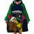 Custom Namibia Rugby Wearable Blanket Hoodie World Cup 2023 Eagle Mascot Come On Welwitschias - Wonder Print Shop