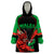 Custom Wales Rugby Wearable Blanket Hoodie World Cup 2023 Dragon Mascot Come On Cymru - Wonder Print Shop