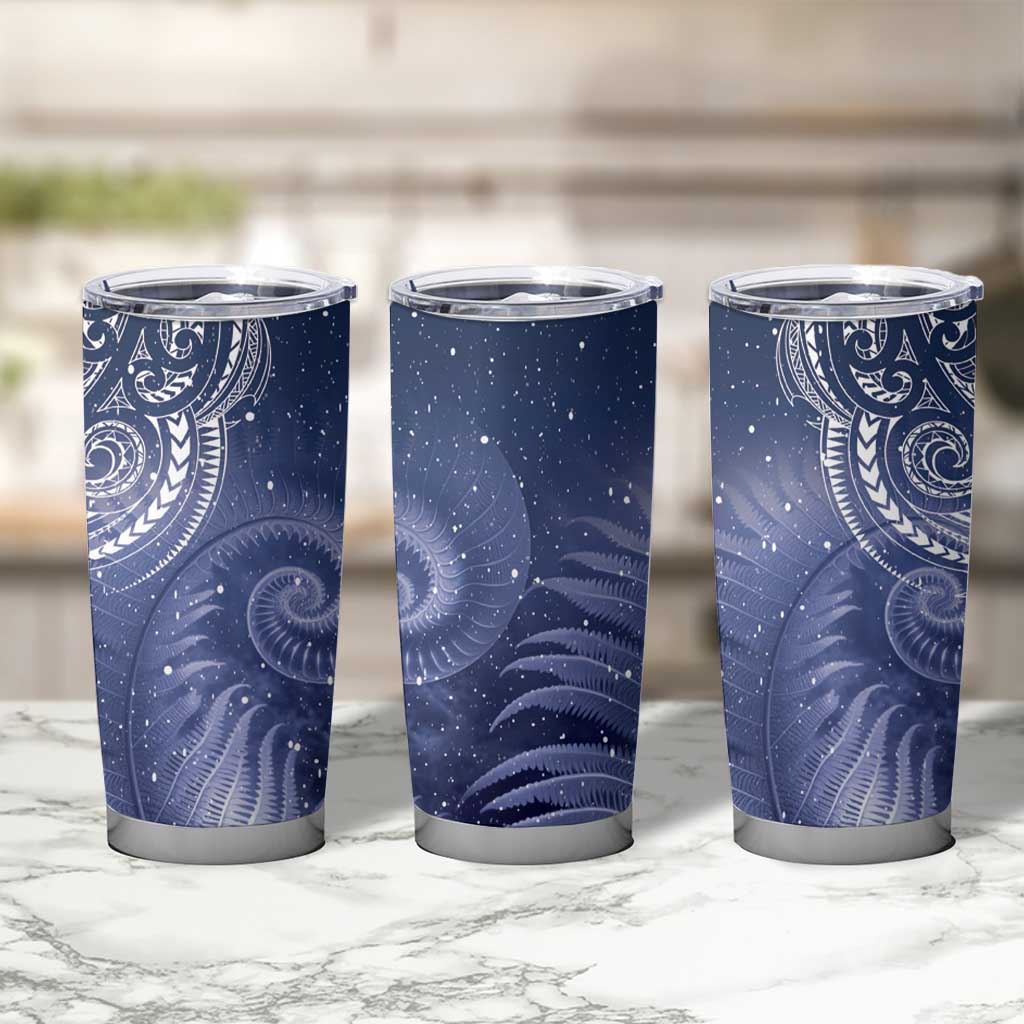 New Zealand Galaxy Fern Tumbler Cup - Wonder Print Shop