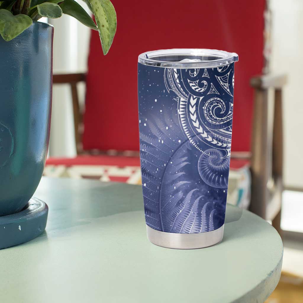 New Zealand Galaxy Fern Tumbler Cup - Wonder Print Shop