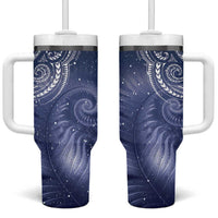 New Zealand Galaxy Fern Tumbler With Handle - Wonder Print Shop