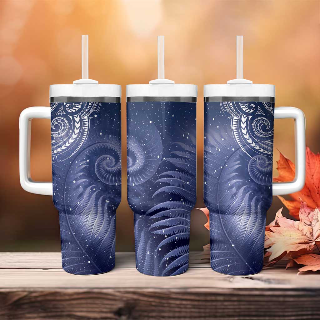 New Zealand Galaxy Fern Tumbler With Handle - Wonder Print Shop