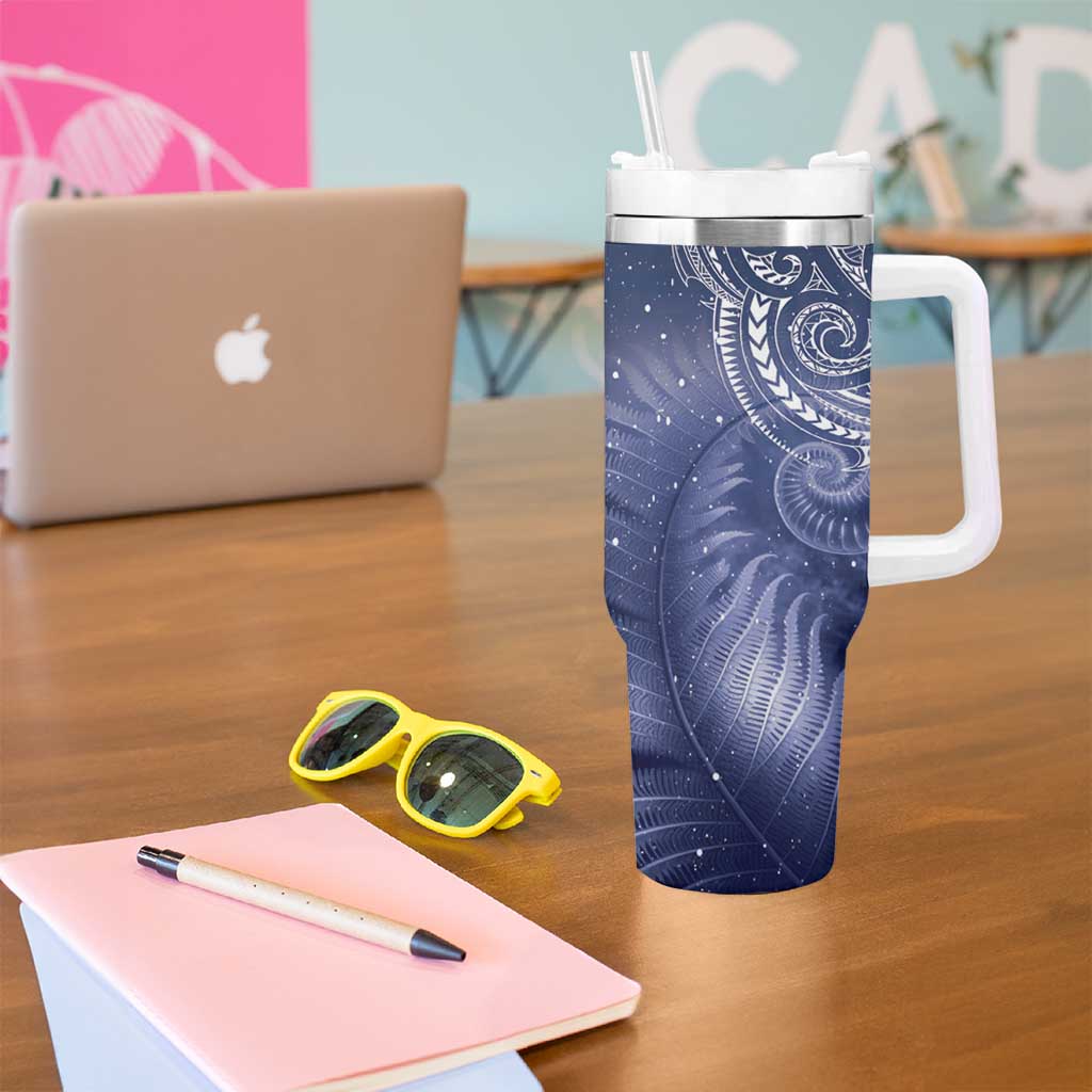 New Zealand Galaxy Fern Tumbler With Handle - Wonder Print Shop