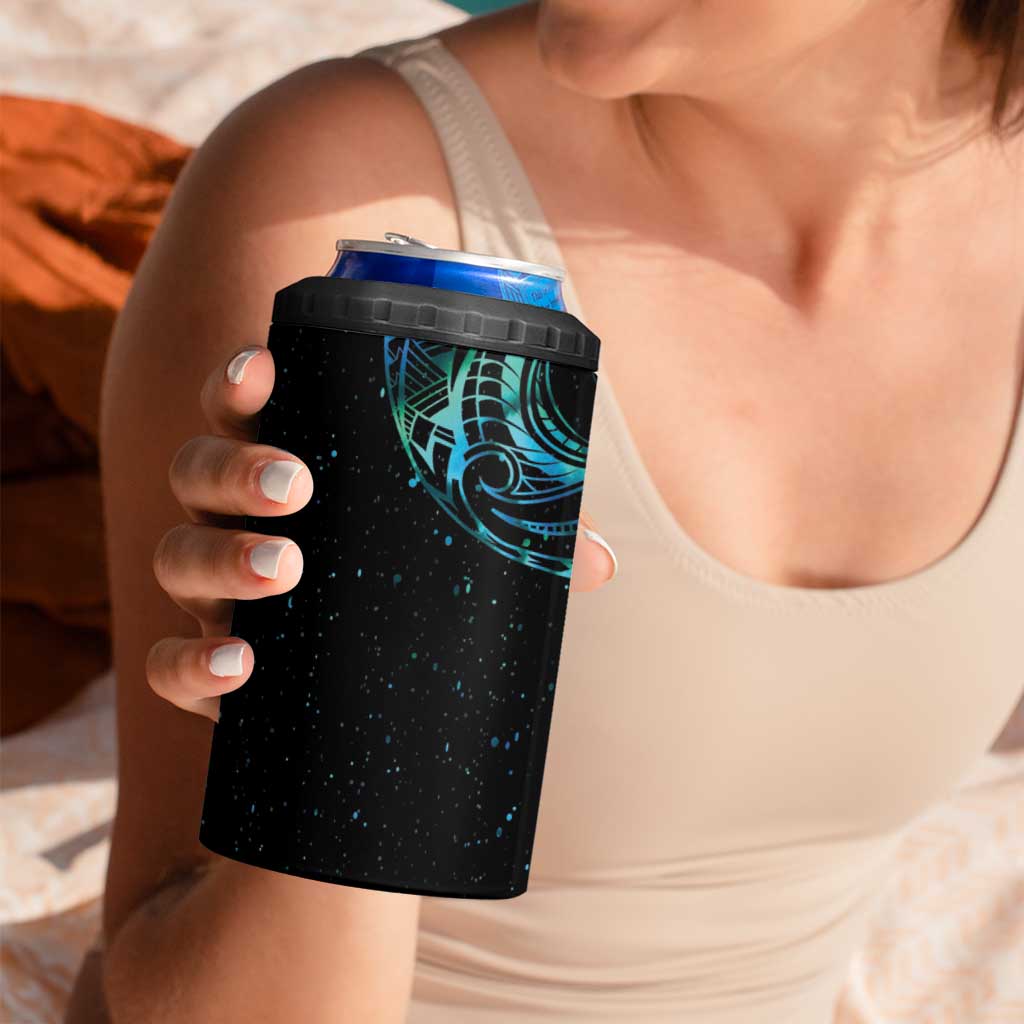 New Zealand Tribal Tattoo 4 in 1 Can Cooler Tumbler With Matariki Art LT9 - Wonder Print Shop