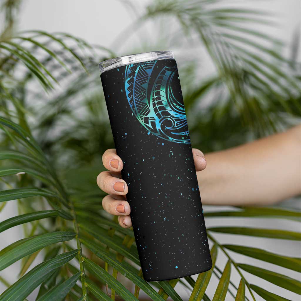 New Zealand Tribal Tattoo Skinny Tumbler With Matariki Art - Wonder Print Shop
