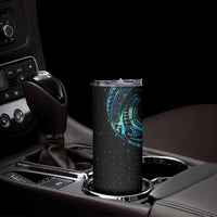 New Zealand Tribal Tattoo Skinny Tumbler With Matariki Art - Wonder Print Shop