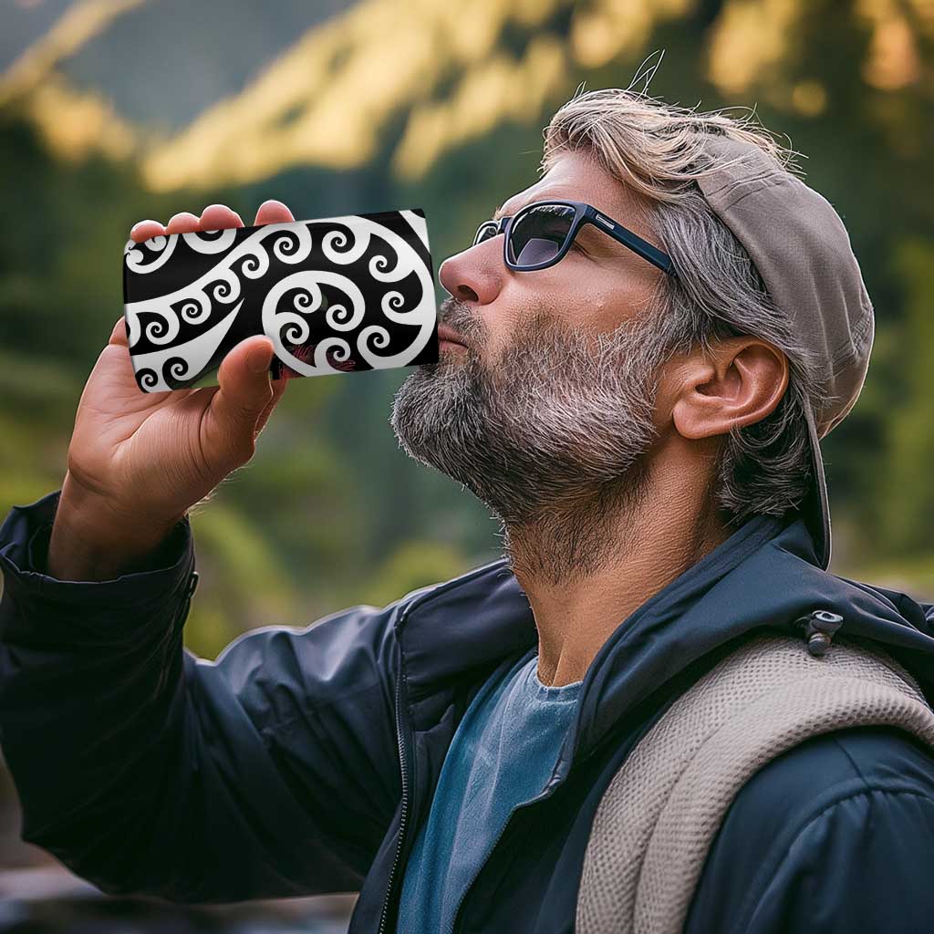 New Zealand Kakapo Christmas 4 in 1 Can Cooler Tumbler Meri Kirihimete Pohutukawa Flowers LT9 - Wonder Print Shop