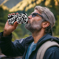 New Zealand Kakapo Christmas 4 in 1 Can Cooler Tumbler Meri Kirihimete Pohutukawa Flowers LT9 - Wonder Print Shop