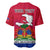 Haiti Independence Day Baseball Jersey Libete Egalite Fratenite Ayiti 1804 With Polynesian Pattern LT9 - Wonder Print Shop